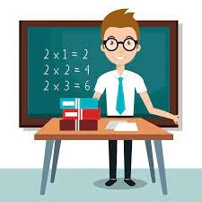 Docente frente al tablero